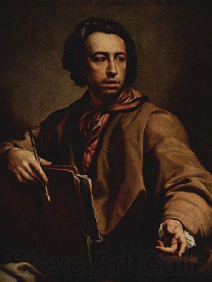 Anton Raphael Mengs Self-portrait France oil painting art